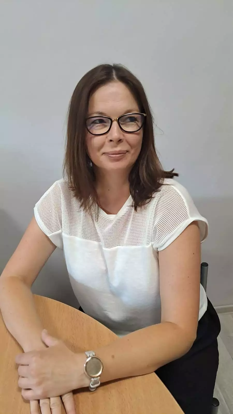 Magdalena Krociak, dyrektor szkoły podstawowej nr 1 w Skórzewie