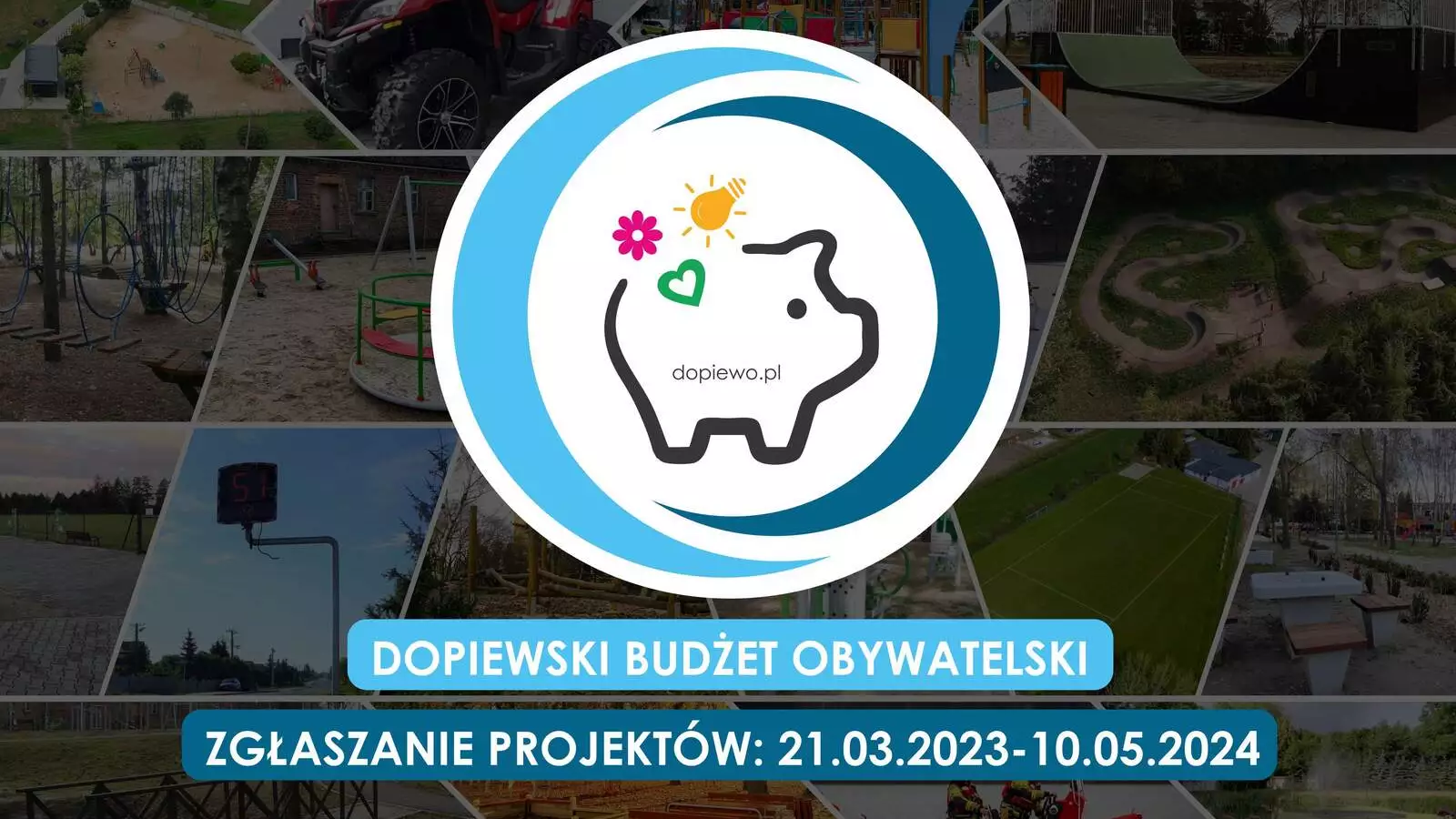 Dopiewski Budżet Obywatelski - zgłoś swój projekt do 10 maja 2024 r.