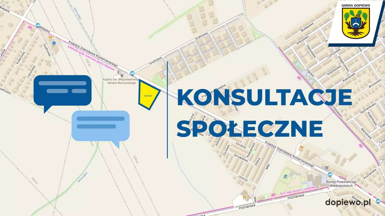 konsultacje ws przestrzeni w Skórzewie
