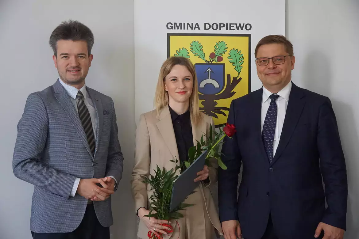 Nowa dyrektor ZSP w Dopiewie - Karolina Florczak