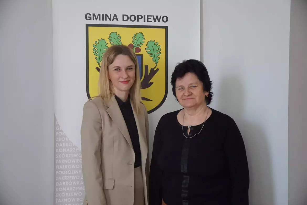 Aktualna i przyszła dyrektor ZSP w Dopiewie
